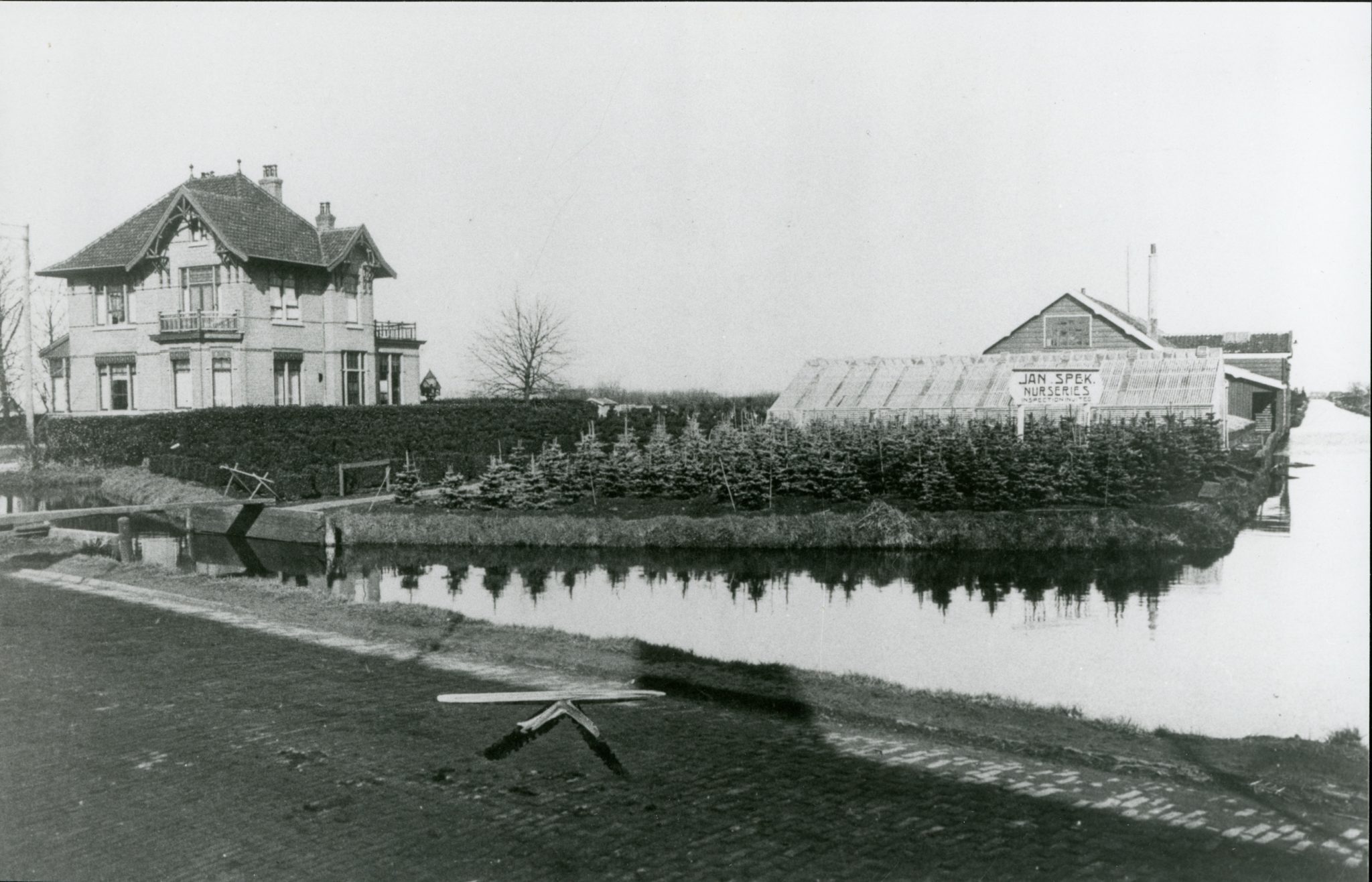 The original Jan Spek nursery in Boskoop